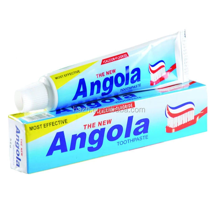 African market Angola triple color toothpaste 50g