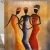 Import African woman shower curtain,sexy african girl shower curtain from China