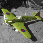 Aircraft Model Hurricane fighter 1:48 assembly toys Military Model