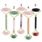  New Products 100% Jade Facial Roller Massager Anti Aging Jade Roller Massage