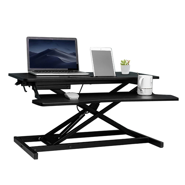 All-flex Electric Height Adjusting Table Height Adjustable Sit Stand Up Computer Workstation Standing Desk Riser Converter