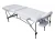 Import Aluminium 3 Section Portable Folding Massage Table Facial SPA Tattoo Bed from China