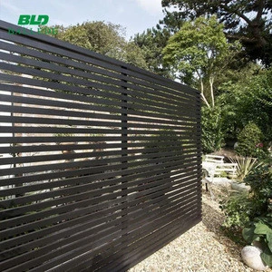 Aluminum picket luxury decorative garden slat fencing building