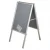 Import aluminum snap frame stand double sided poster display stand from China