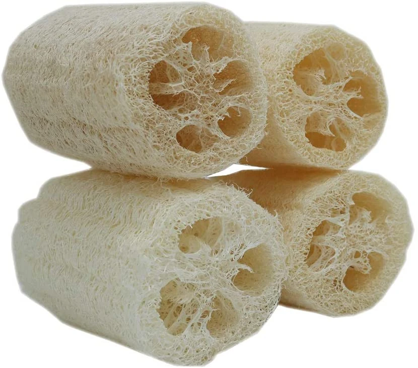 Amazon service 100% natural eco friendly comfortable exfoliating durable bath sponge loofah scrubber
