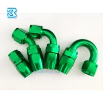 an8 -8an 8an aluminum oil cooler fuel hose end pipe fitting