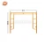 Import ANSI Standard 5 inch 6inch 7 feet  Powder coated american ladder  frame scaffolding from China