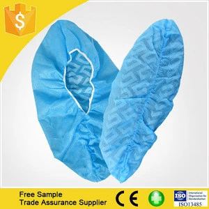 Anti-Skid Operating Theatre Shoe Cover PP Non Woven Disposable Medical