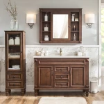 Antique American Style  Red Oak Customized Bathroom Vanity