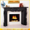 Antique Fireplace in Black Galaxy Granite By Haobo Stone Co., Ltd