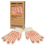 Aramid Temperature-Resistant Gloves Firefighter Oven Gloves Heat Resistant Safety Product EN407 Certificates