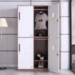 Assembled steel metal Hanging Rod foot shoes apartment gold storage and bench commercial mini fridge storage modern foot locker