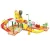 Import Assembly DIY ABS Plastic Electric Building Blocks Train Track Set Slot Toy With Bridge And Led Traffic Lights Rail Car Kids Toys from China