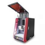 Auto Focus Enclosed 20W 30W 50W 100W Fiber Laser Marking Machine with CCD Cyclops Camera Position System