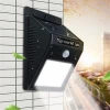 Automatically Rainproof Solar Wall Light 48 Leds Solar Powered Light Outdoor Garden Solar Lantern Led Path Light