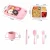 Import Automobile Shape Wheat Straw Tableware Set 6-Piece Children&#x27;s Tableware Set from China