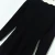 Import Autumn and winter new pocket color contrast lapel bow sweaters long sleeve knitted black dress from China