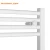 Import AVONFLOW  White Hotel Towel Warmer Rack  Heating Towel Heater  Deliver in 48 hours from China
