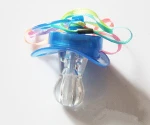 Baby toys Luminous LED pacifier whistle for family