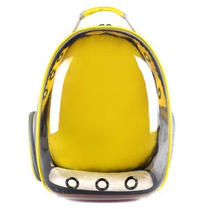 Backpack Space Capsule New Pet Pack Chest Half Full Transparent Backpack Creative Shoulder Pet Bag
