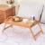 Import Bamboo Foldable Breakfast Table Laptop Desk, Bed Table, Serving Tray from China