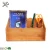 Import Bamboo office magazine book documents file holder organizer,wooden office desk organizer from China