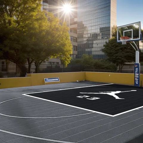 Buy Basketball Court Badminton Court And Other Types Of Court Floor