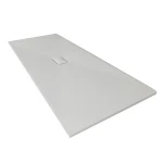 bathroom modern black stone  SMC shower base artificial stone shower tray