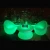 Import battery rechargeable party nightclub garden plastic led color changing chair led illuminated furniture bar chair from China