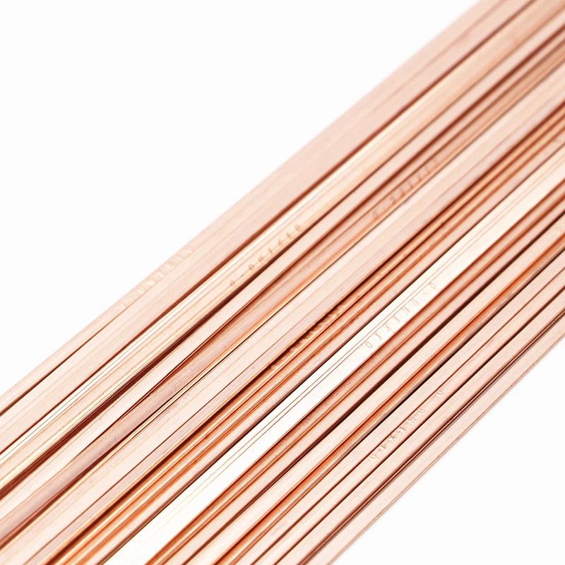 BCUP-2 BCU93P 0% SILVER copper phosphorus alloy brazing rod welding materials copper welding wire copper welding rod