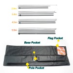 Beach flag set Cheap Pricing Teardrop Flags Hardware Beach Flag Banners