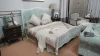 Bedroom Furniture Dark Drown Reclaimed Wood French Nightstands