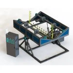 BEION plastic water tank making machine rock n roll rotational moulding machine
