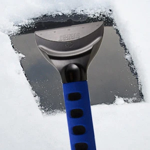 best Car Window Ice Cleaner Windshield Snow Shovel Glass Water Remove Wiper Squeegee Rubber Blade Camping Car Ice Scraper