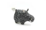 Best Design Pet Toys Squeaky Knit Hippo Plush Stuffed Dog Chew Toys