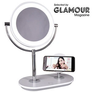 Best quality Wireless Charging LED Makeup Mirror