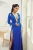 Import Best Selling Women Dress New Sexy Off-the-shoulder Deep V Split Big Evening Dress from China