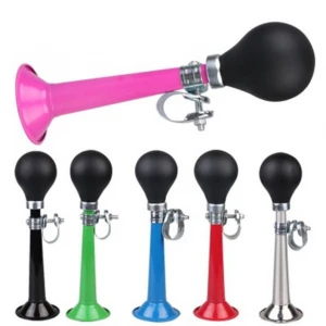Bicycle Air Horn Hooter Non-Electronic Retro Bike Bell Alarm Bugle Silicone Squeeze Bulb Trumpet Cycling Bicycle Horn Bell R1524