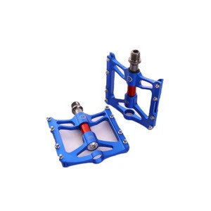 Bike Pedals Flat Aluminum Alloy Platform Sealed Bearing Axle Mountain Bicycles Pedals