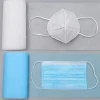 Biodegradable pet polyester non woven spunbond roll for mask polypropylene medical 100 pp spunbonded nonwoven fabric