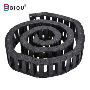 BIQU Nylon Townline 10*15 /10*30/15*15/15*20/15*30mm Both Side Plastic Towline Cable Drag Chain