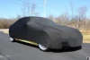 Black Large Size Indoor Super Soft Stretch Car Cover