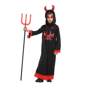 Black monsters black stage performance robe for boy