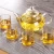 Import Blooming Flower Tea Set 600ml Glass Teapot / Tea Pot With Warmer from China