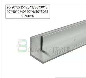 Bodanli industrial aluminum profile and other corner aluminum 3030*3L aluminum profile silver hot sale