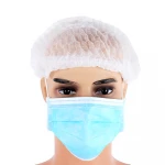 Bouffant Head Cap Non woven Disposable Surgical Mop Clip Head Cover/Caps