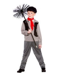 Boys Victorian Urchin Dickens Book Day Chimney Sweep Kids Fancy Dress Costumes FC2383