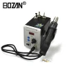 BOZAN 858D+ Professional Anti-Static Automatic Welding Soldering Station LCD hot air soldering desoldering smd rework station