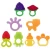 Import BPA Free Colorful Custom Silicone Giraffe Baby Teethers from China