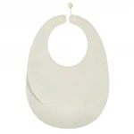 BPA Free Waterproof Silicone Baby Bib Food Grade Baby Feeding Bib Custom Baby Silicone Bib